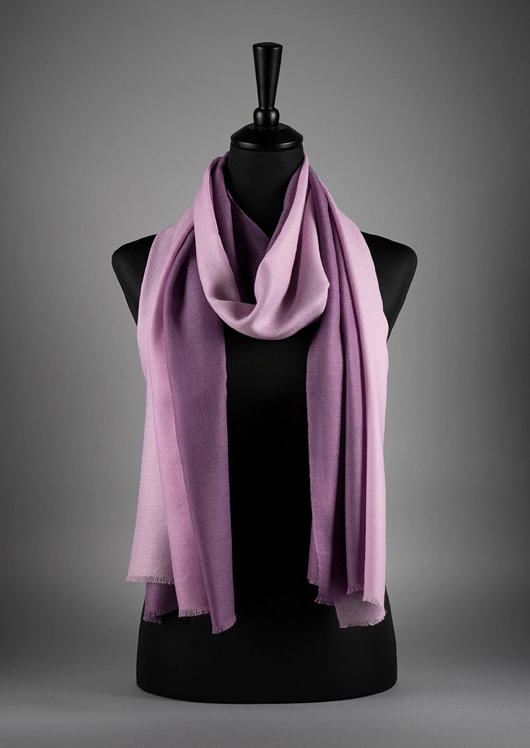 KASCHMIR-SCHAL Lavendel · Mauve