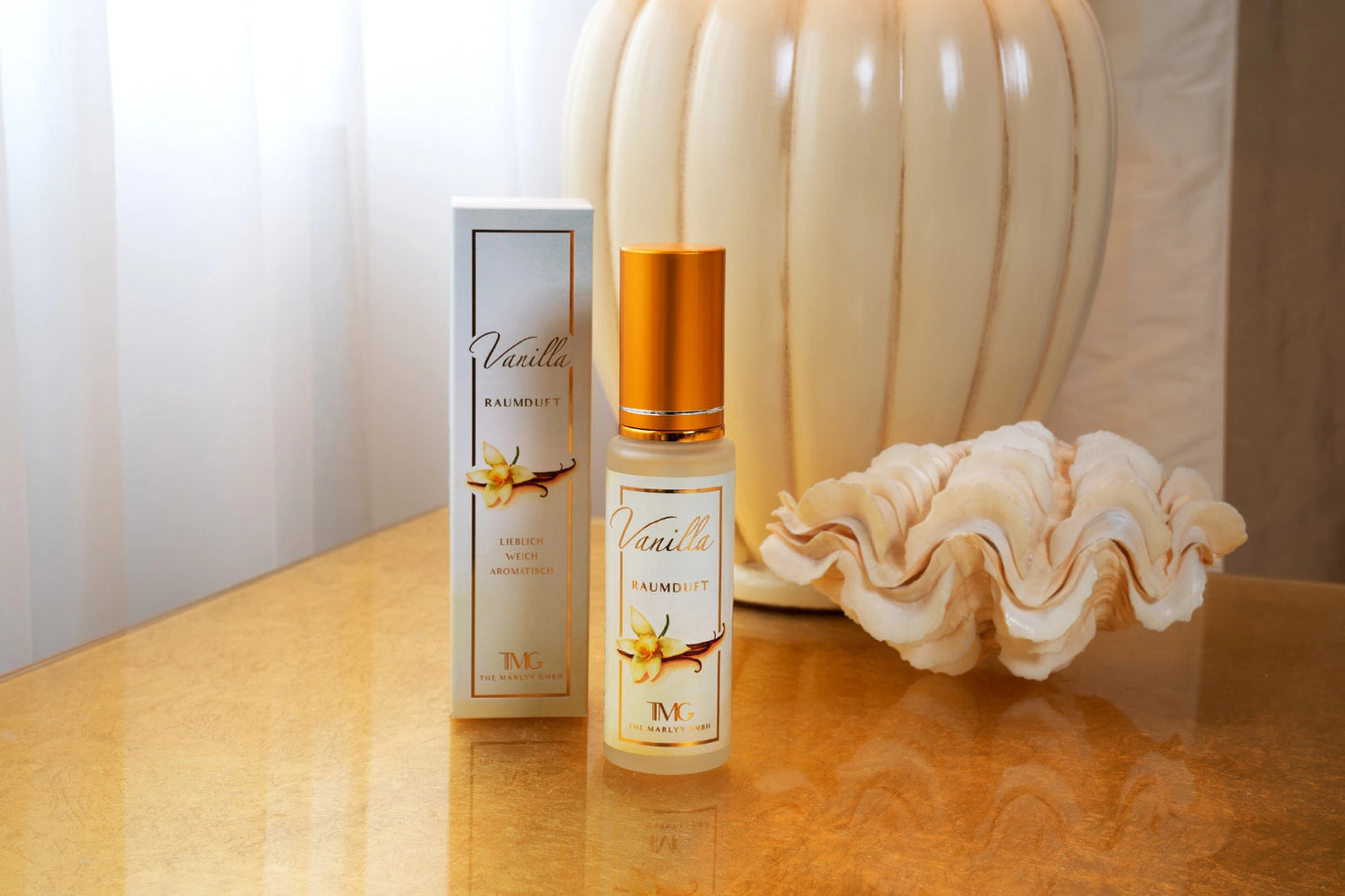 GESCHENK-SET RAUMDUFT-SPRAYS 3 x 50 ml: Vanilla · Osmanthus · Lemongrass