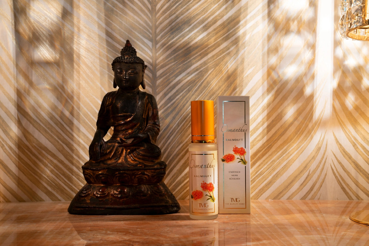 GESCHENK-SET RAUMDUFT-SPRAYS 3 x 50 ml: Vanilla · Osmanthus · Lemongrass
