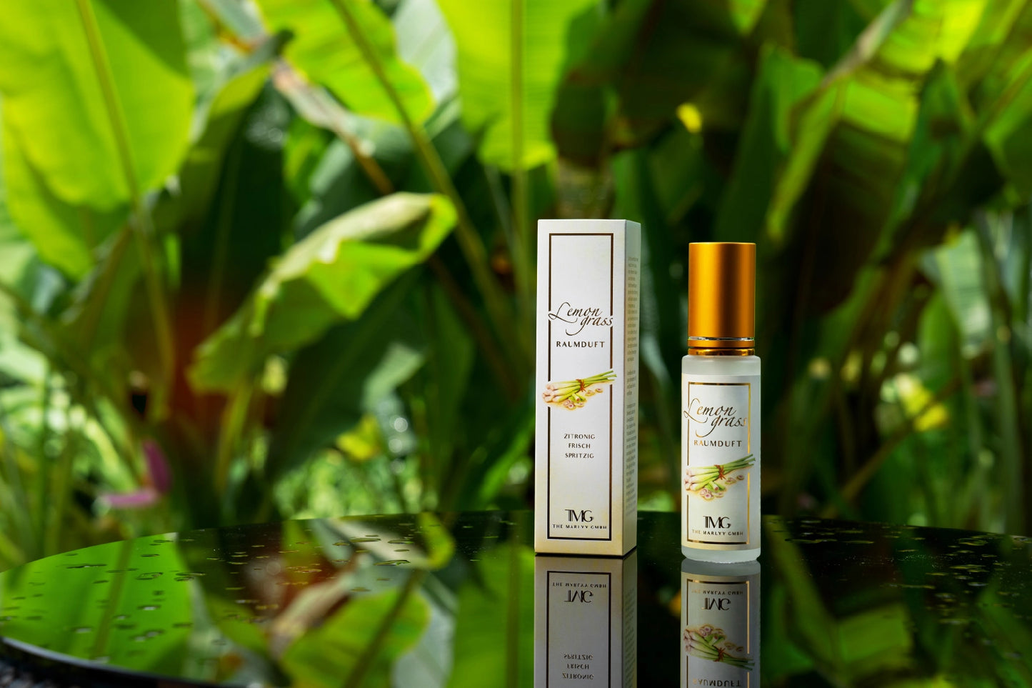 GESCHENK-SET RAUMDUFT-SPRAYS 3 x 50 ml: Vanilla · Osmanthus · Lemongrass